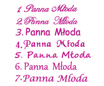 szlafrok z haftem panna młoda